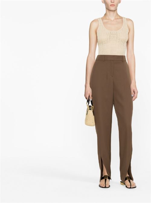 WOMEN Trousers BALMAIN | AF0PO100WB058AS
